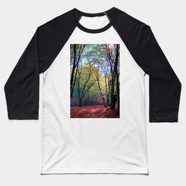 Early Spring in the Forest Baseball T-Shirt by BrianPShaw